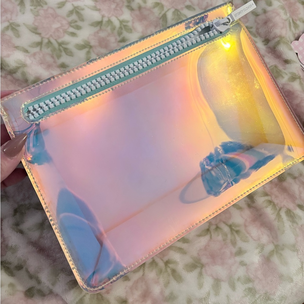 Stoney clover lane iridescent pouch